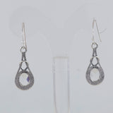 Crystal Silver Earrings