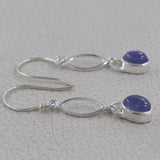 Rainbow Moonstone Silver Earring