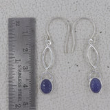 Rainbow Moonstone Silver Earring