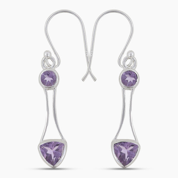 925 Sterling Silver Peridot Earrings