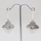 Amethyst Silver Earrings