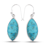 Arizona Turquoise Silver Earrings