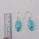 Arizona Turquoise Silver Earrings