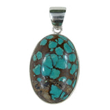 Turquoise Silver Pendant