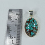 Turquoise Silver Pendant