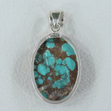 Turquoise Silver Pendant