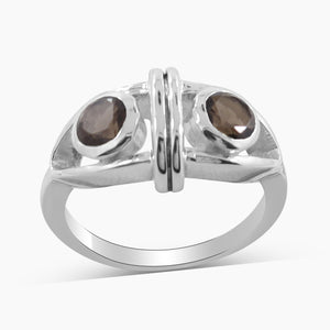 Black Onyx Silver Rings