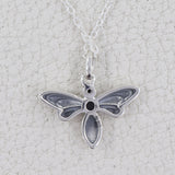 Butterfly Designer Beautiful Necklace, 925 Pure Silver Handmade Necklace