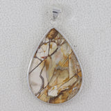 925 Silver Brecciated Mookaite Pendant