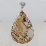 925 Silver Brecciated Mookaite Pendant