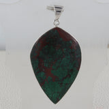 925 Starling Silver Azurite Malachite Pendant