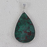 925 Starling Silver Azurite Malachite Pendant