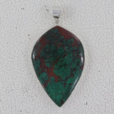 925 Starling Silver Azurite Malachite Pendant