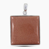 925 Sterling Silver Red Sun Sitara Pendants