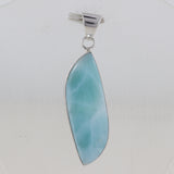 Larimar 925 Sterling Silver Pendant