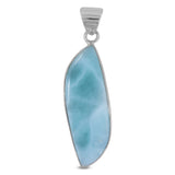 Larimar 925 Sterling Silver Pendant