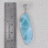 Larimar 925 Sterling Silver Pendant