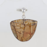 925 Silver Cherry Jasper Pendant