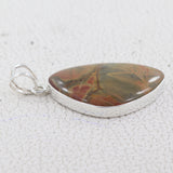 925 Silver Cherry Jasper Pendant