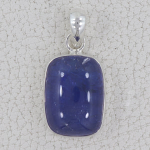 925 Sterling Silver Tanzanite pendant