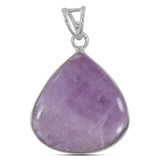 925 Starling Silver kunzite Pendant