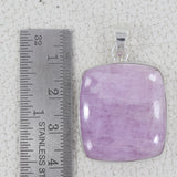 925 Sterling Silver kunzite Pendants