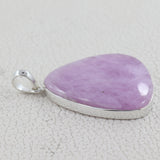 925 Starling Silver kunzite Pendant