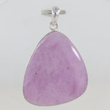 Large kunzite Gemstone Plain 925 Silver Pendant