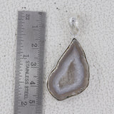 925 Starling Silver Oco geode Pendant