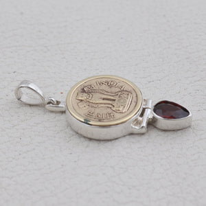 925 Sterling Silver Coin Pendants