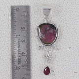 Watermelon Tourmaline Designer Pendant