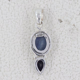 Rainbow Moonstone 925 Silver Pendant