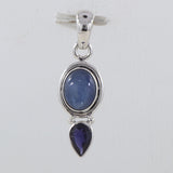 Rainbow Moonstone 925 Silver Pendant