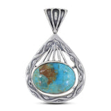 Natural Labradorite Gemstone Pendant