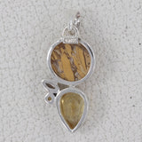 Brecciated Mookaite Gemstone Pendant