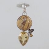 Brecciated Mookaite Gemstone Pendant