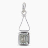 925 Sterling Silver Blue Topaz Pendants