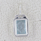 Blue Topaz 925 Sterling Silver Pendant