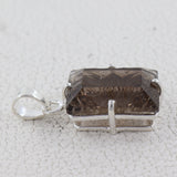 925 Silver Smoky Quartz Pendant