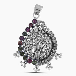 925 Sterling Silver Tourmaline Pendants