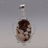 Peanut Wood Jasper Handcrafted Pendant