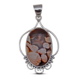 Peanut Wood Jasper Handcrafted Pendant