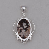 Peanut Wood Jasper Handcrafted Pendant