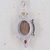 925 Starling Silver Wonder Jasper Pendant