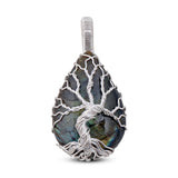 Labradorite Gemstone Pendant 925 Sterling Silver