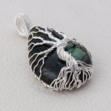 925 Sterling Silver Labradorite Pendant