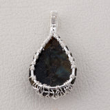 Labradorite Gemstone Pendant 925 Sterling Silver