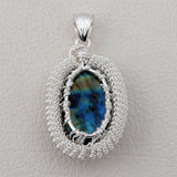 Labradorite Gemstone Pendant 925 Sterling Silver