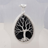 Lava Gemstone Pendant 925 Sterling Silver