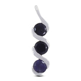 Iolite 925 Sterling Silver Pendant